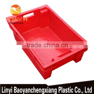 600x400x200mm Plastic Storage Basket for Freezing Duckling, Chicken, Meet Food Transportation thumbnail-1