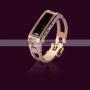 New Product Rose Gold Bluetooth Led Display Health Care Smart Watch With Sleep Minitor , Pedometer for Couples thumbnail-1