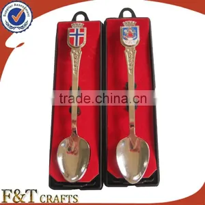 New Desgin High Quality Synthetic Emaiel Nickle Spoon/spoon Fork Set thumbnail-1