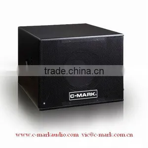 850W 128dB 3 Way Coaxial Driver Digital Active Loudspeaker C-MARK TK315A thumbnail-1