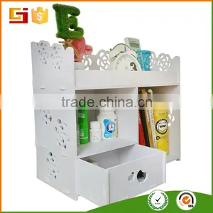 Bedroom Regularly Plastic Book Storage Box With Drawer thumbnail-3