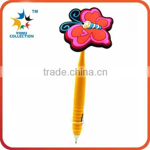 Wholesale Logo Bright Color Pvc Rubber Magntic Ball Pen thumbnail-1