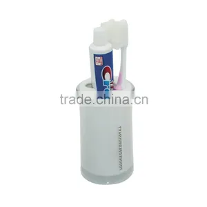 White Toothpaste and Toothbrush Holder thumbnail-3