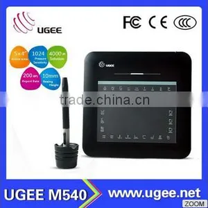 Ugee M540 Wirless Signature Pad Digital Signature Pad 5*4 Inch 1024 Pressure Sensitive 2800 LPI 133RPS thumbnail-2