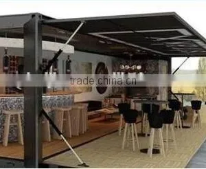 Flat Pack Modern City Bar Steel Container House Price for UK thumbnail-1