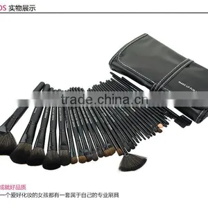 Black Professional 32 Pcs Makeup Brush Set Cosmetic Makeup Brushes Set thumbnail-1