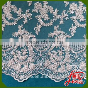 LATEST COLORFUL & FASHIONABLE DESIGN EMBROIDERY FABRIC WHOLESALE thumbnail-4