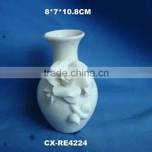 Hot Selling Aroma Diffuser With Rose & Sticks in Ceramic Bottle thumbnail-1