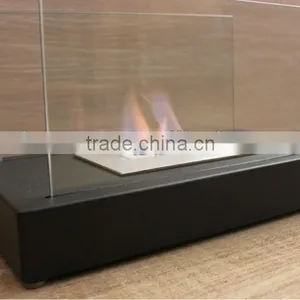 Table Glass Ethanol Fireplace thumbnail-1