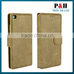 High Quality Leather Case for Huawei P7 thumbnail-6
