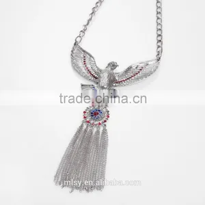 Beautiful Eagle Necklace Chain Types for Garments Brightness F1-80010 Quality Choice thumbnail-5