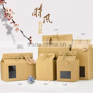 Custom PVC Window Kraft Paper Box thumbnail-3