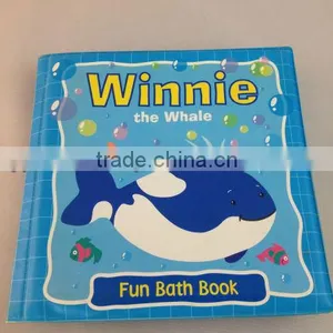 Eco-friendly Plastic Baby Bath Book, Plastic Flatable Book thumbnail-2