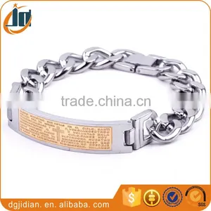 Stainless Steel Cuba Bracelets Religious Jewelry thumbnail-1