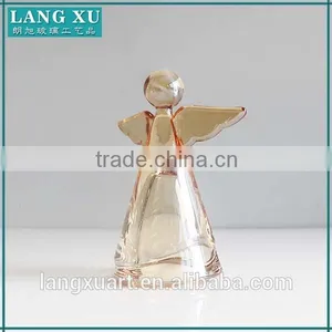 LX-D011 Angel Glass Ornaments Bulk Christmas Glass Craft thumbnail-2