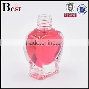 9ml Clear Glass Bottle Heart Shaped Glass Bottle Sprayer Glass Bottle Supplier's Choice thumbnail-2