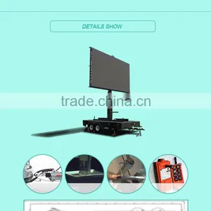 2016 Hot Selling Truck Mobile Advertising Led Display Trailer Quality Choice thumbnail-1