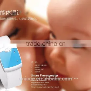 Baby Temperature Tracker Bluetooth Wristband Smart Thermometer thumbnail-1
