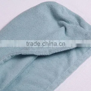 Hot Selling Microfiber Towel for Hair/ Microfiber Drying Shower Cap thumbnail-2