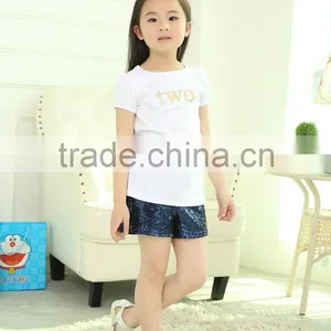 2016 Popular Gold Print Solid Color Shirt in Many Colors thumbnail-1