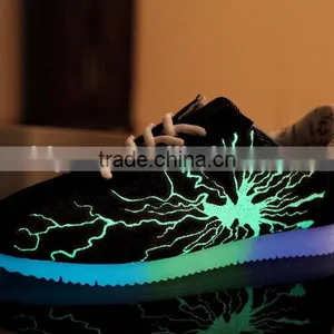 High Top LED Shoes Flashing Sneakers,Lightning Canvas Sneaker Quality Choice Most Popular thumbnail-4