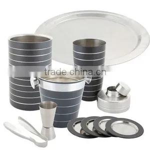 Stainless Steel 10 Pieces Bar Set thumbnail-1