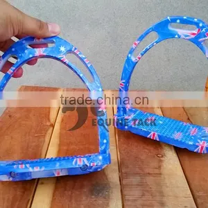 Jin Stirrups, Aluminium Horse Riding Lightweight Non Slip Treas Jin Stirrups, Kinko Stirrup thumbnail-6