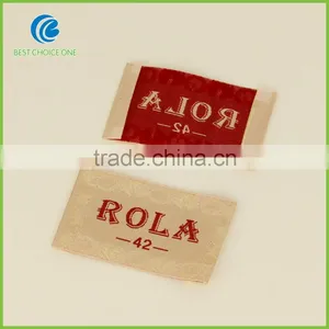 Custom Woven Clothing Label With 20 Years Manufactory Experience thumbnail-4