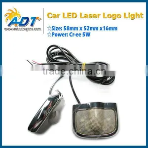 2016 Hot Sale 5w 12 Non-fading Car Ghost Led Car Logo Light For Door thumbnail-1