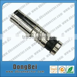 Rg59 Rg6 PAL Female Compression Cable Connectors From Dngbei Factory thumbnail-1