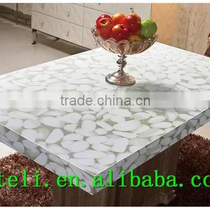 Eco-friendly Food Touch Decorative Acrylic Italian Marble Dining Table thumbnail-1