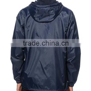 Coaches Jacket Hooded Windbreaker Jackets thumbnail-6