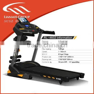 New Motorized Treadmill With Extra Touch Screen Pad Available Wifi Connecting thumbnail-1