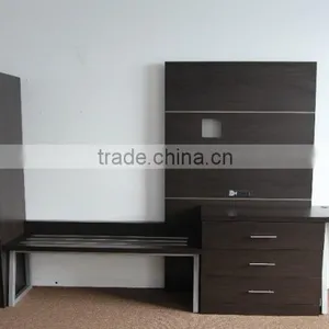 Holiday Inn Formula Blue Luggage Bench Hotel Furniture thumbnail-4