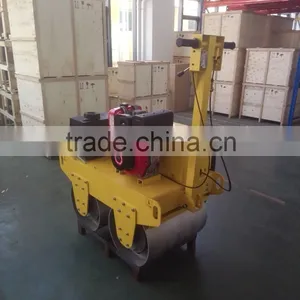 Double Drum Road Roller With Hydraulic Operation Handle thumbnail-2