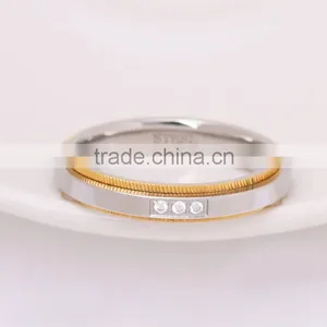 Yiwu Jewelry Factory Wholesale Luxury 3 Gems Arab Men Ring thumbnail-2