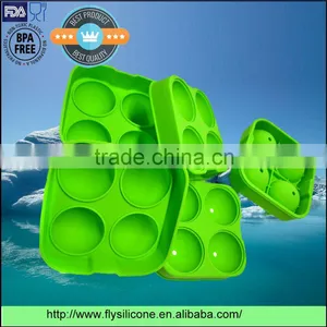 Promotional Gift Quick-freeze Perfect Sphere Premium Silicone Ice Ball Mold thumbnail-6