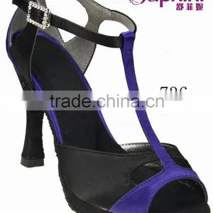Suphini Red PU Womens Designer Dance Shoes thumbnail-3