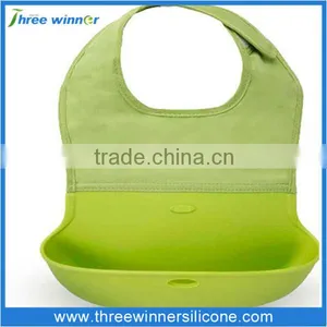 Cheap Wholesale Silicone Bib Waterproof Baby Bib thumbnail-2