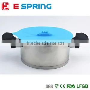 Cooking Tool Silicone Pan Lid Boil Over Spill Stopper Pot Lid thumbnail-1