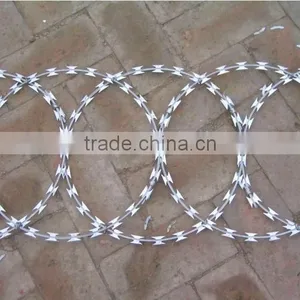 Hot-dip Galvanized Concertina Razor Barbed Wire thumbnail-1