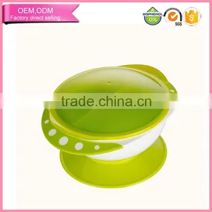 High Quality Novel Suction pp Separate Baby Feeding Bowl for Children thumbnail-1