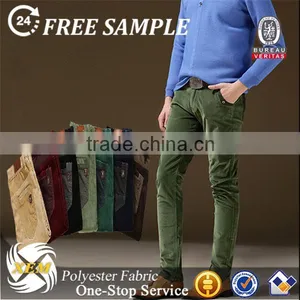 11w Solid Dyed Corduroy Fabric for Pants , Garment Use thumbnail-1