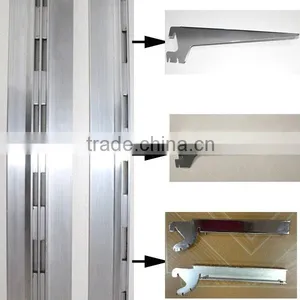 1" Slot 2" Center Shopfittings Aluminum Wall Upright thumbnail-3