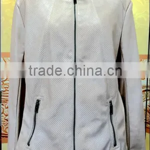 Latest Girl and Women Winter Turn Down Collar Suede Leather Jacket thumbnail-3