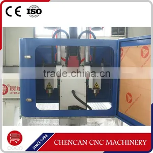 Three Head Woodworking ATC CNC Router CC-M1325AC3/Door Woodworking CNC Router/ Wood Furniture Making CNC Router thumbnail-2