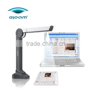 5.0MP USB Portable Document Scanner Color Handyscan HD Book Photo Camera Video thumbnail-1