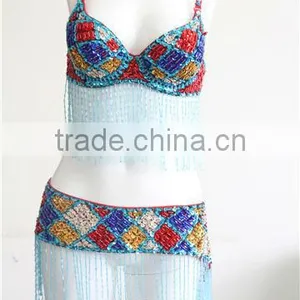DS-016 New Design Sexy Carnival Party Dance Bikini & Ballroom Bra thumbnail-1