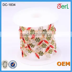 Hot Sales!!! Wholesale New Crystal Rhinestone Chain for Clothing thumbnail-6