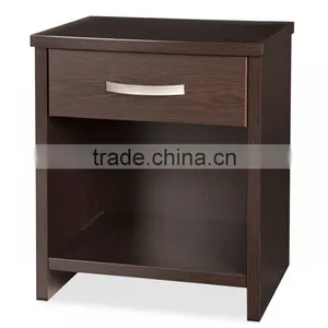 Metal Locker Nightstand Bed Side Table Timber Night Table Panel Furniture thumbnail-1